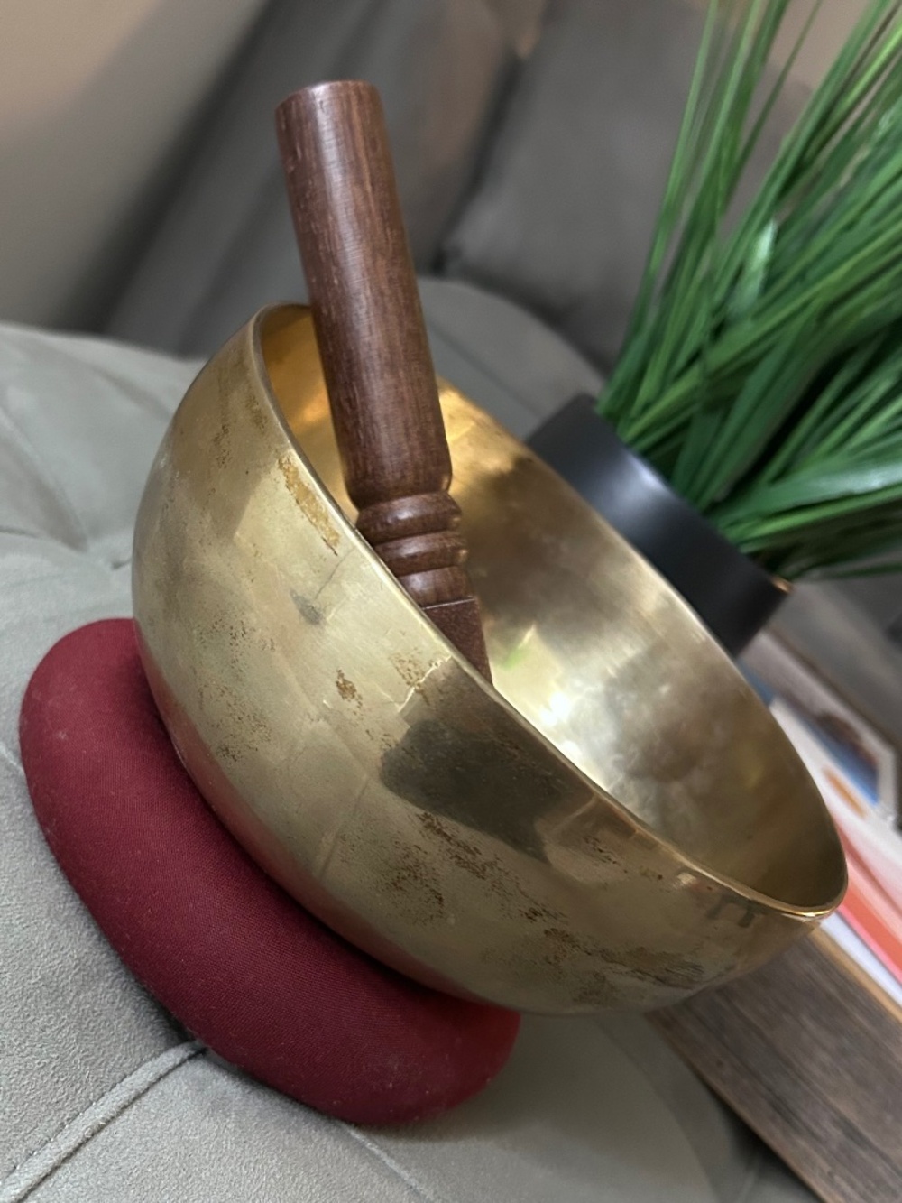 BRONZE TIBETAN SINGING BOWL